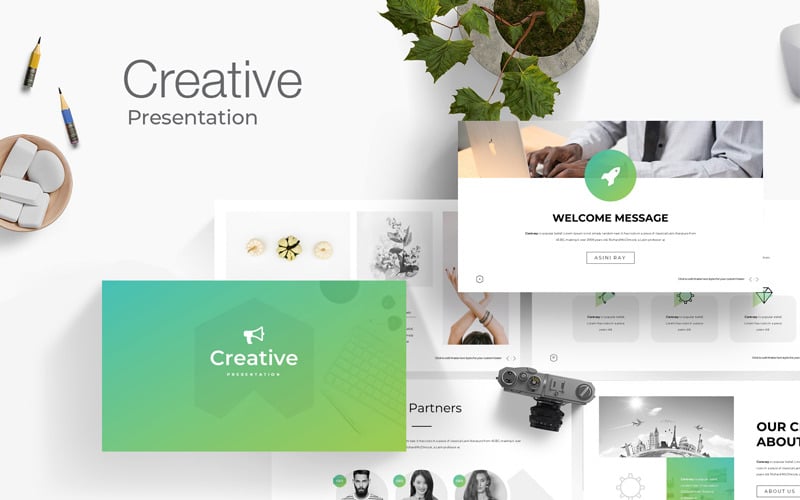 Creativo - Modello PowerPoint