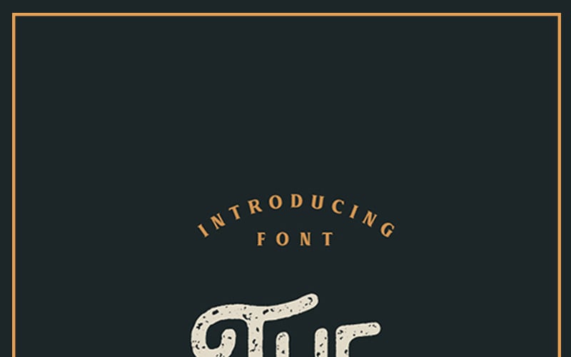 Die Monokill - Vintage Schriftart