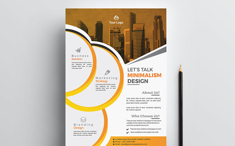 Download Фирменный стиль "For Your Business Flyer - Corporate Identity Template" / For Your Business Flyer - Corporate Identity Template - Фирменный стиль на тему графика flyer corporate artistic blue building computer graph graphic green hi-quality id kit internet logo modern multimedia official photo play prin