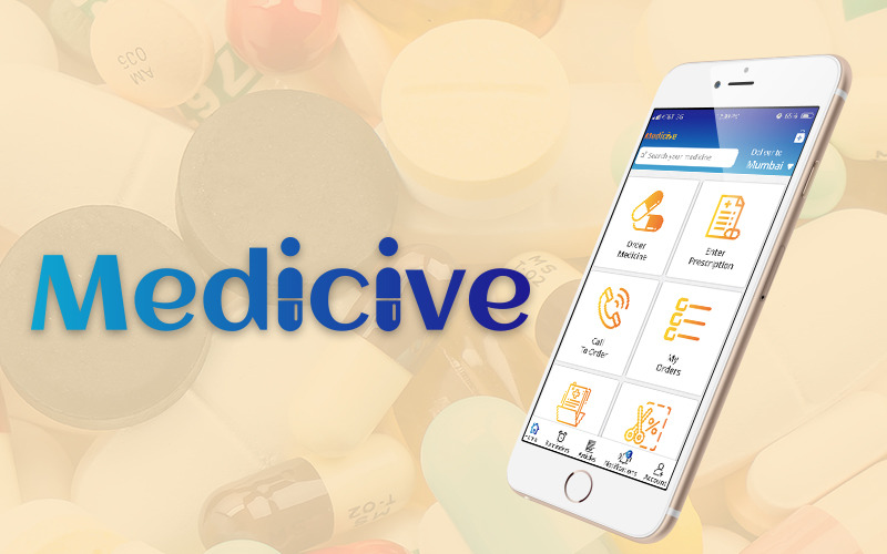 Download PSD шаблон "Medicive Mobile UI PSD Template" / Medicive Mobile UI PSD Template - Адаптивный PSD шаблон на тему графика medical-psd mobile-ui-kit online-pharmacy-ui