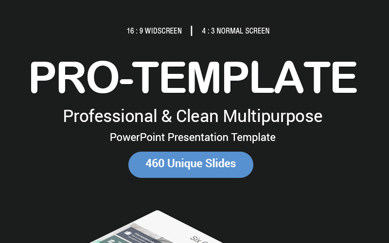Pro - PowerPoint şablonu
