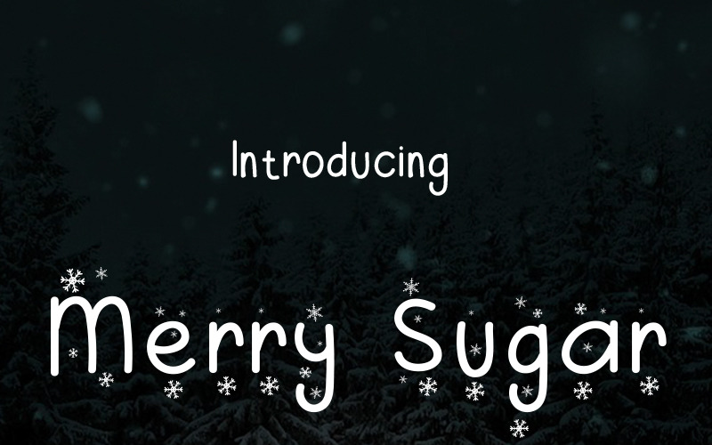 Download Шрифт "Merry Sugar Font" / Merry Sugar Font - Шрифт на тему графика christmas happy new year red serif handmade elegant kids calligraphy font winter font typeface craft craftundefined