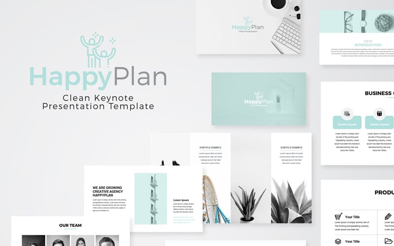 Modern Presentation Keynote Template Templatemonster