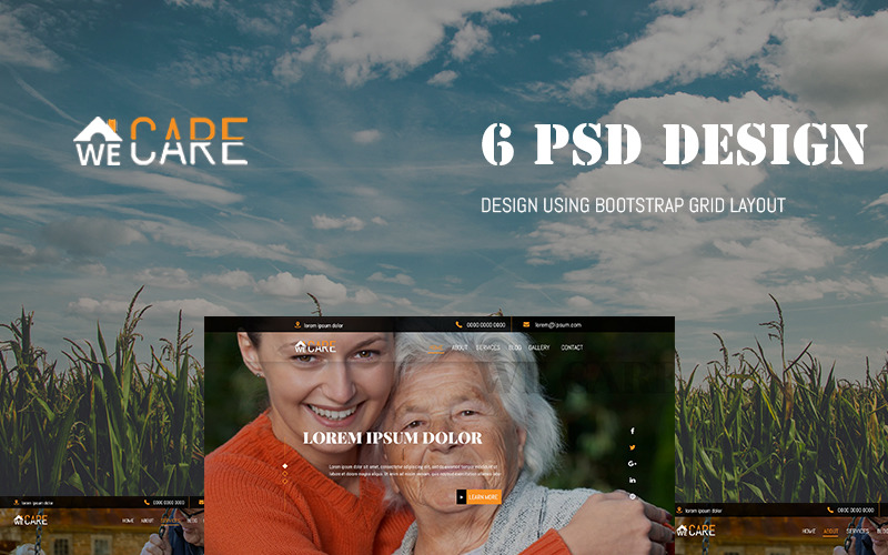 CARE - Multipurpose Oldage PSD Template