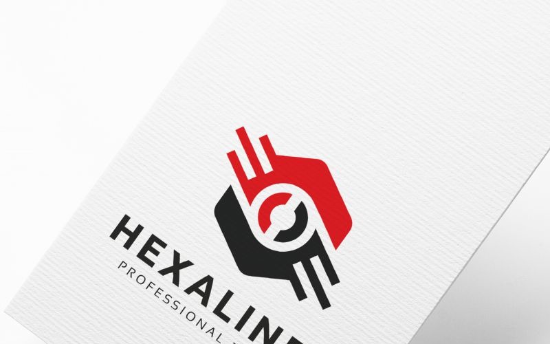 Download Шаблон логотипа "Hexalinex Logo Template" / Hexalinex Logo Template - Шаблон логотипа на тему графика abstract aplications app application architecture brand branding business construction corporate engineering factory green hardware hexagon identity industry logo logotype pixel