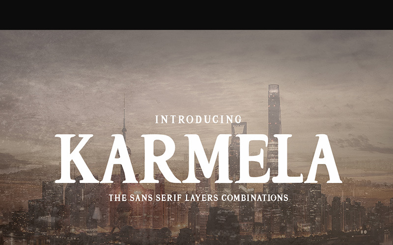 Karmela字体