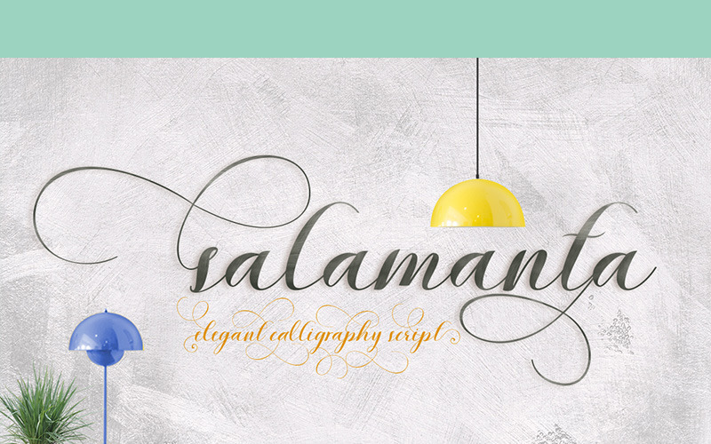 Download Шрифт "Salamanta Font" / Salamanta Font - Шрифт на тему графика font script fontface calligraphy printing type handwritten typography