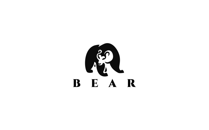 Download Шаблон логотипа "BIg Bear Logo Template" / BIg Bear Logo Template - Шаблон логотипа на тему графика animal animals bear beast big blue cold cool creative design fat freeze frozen graphic heavy ice image logo mascot media,bear,cartoon,logo,player,sport,sports,team,ursa,vector,warriors,web,an