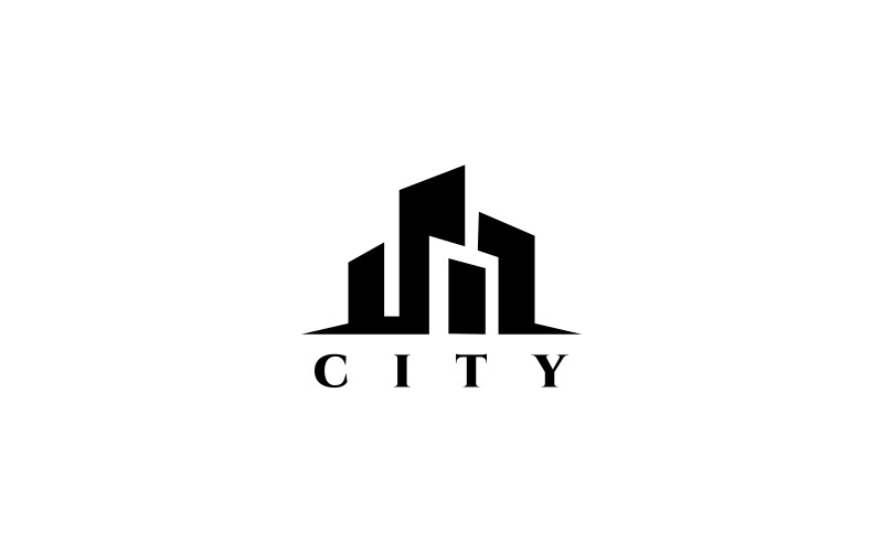 Download Шаблон логотипа "City Logo Template" / City Logo Template - Шаблон логотипа на тему графика blue,brand,branding,building,city,crown,house,icon,identity,illustrasi,illustrative,king,logo,metropolitan,modern,production,queen,town,visual