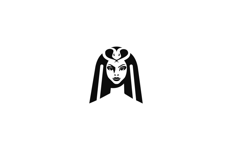 Modelo do logotipo da Cleópatra