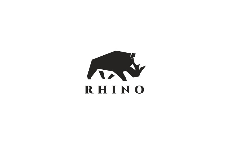 Download Шаблон логотипа "Rhino Logo Template" / Rhino Logo Template - Шаблон логотипа на тему графика africa animal big black design download face graphic head horn icon illustration logo mammal mascot modern nature rhino rhinoceros silhouette,animal,animals,bricks,building,cement,civil,engin