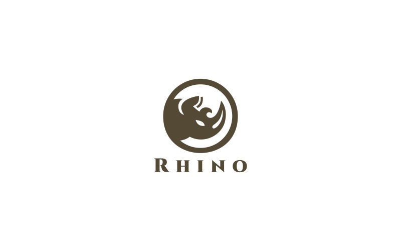 Rhino Logo Template #77341 - TemplateMonster