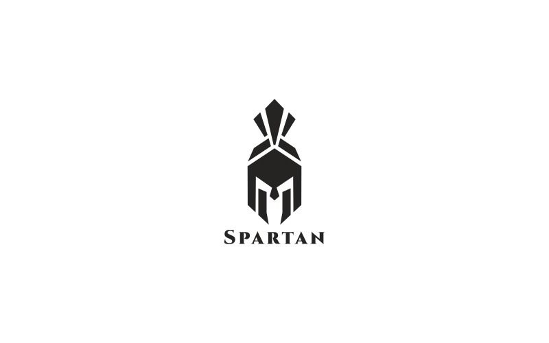 Download Шаблон логотипа "Spartan Logo Template" / Spartan Logo Template - Шаблон логотипа на тему графика clever gladiator halmet spartan knight minimal minimalist power powerpoint profesional professional head logo sword strong titan vintage war,ancient,armor,armour,attack,brand,branding,crest,d