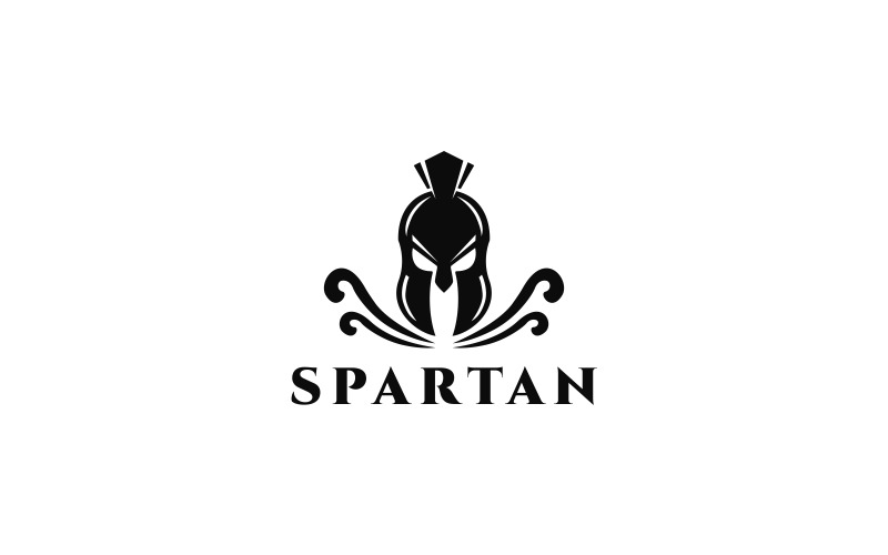 Download Шаблон логотипа "Spartan Logo Template" / Spartan Logo Template - Шаблон логотипа на тему графика clever gladiator halmet spartan knight minimal minimalist power powerpoint profesional professional head logo sword strong titan vintage war,ancient,armor,armour,attack,brand,branding,chief,c
