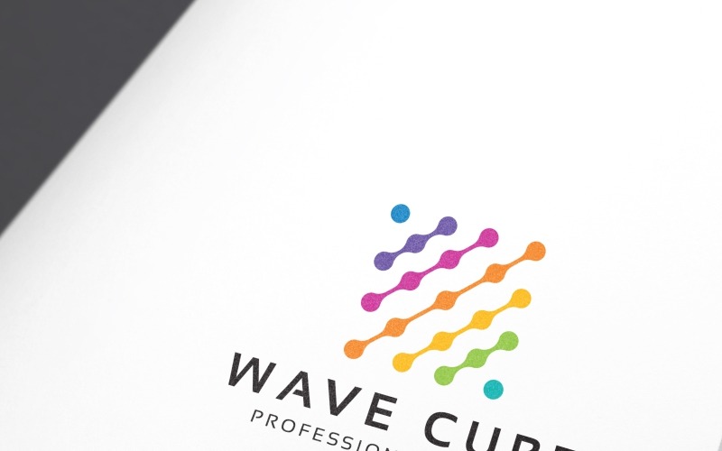 Download Шаблон логотипа "Wave Cube Logo Template" / Wave Cube Logo Template - Шаблон логотипа на тему графика cube digital digitalwave software square technology wave abstract agency brand branding business c letter circle circular concept creation creative creativity