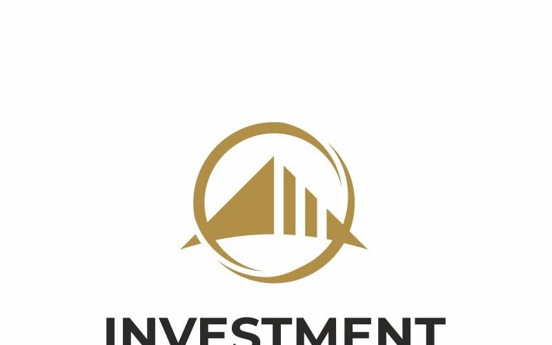 Download Шаблон логотипа "Investment Logo Template" / Investment Logo Template - Шаблон логотипа на тему графика accounting analysis authority bank banking business capital chart commerce consulting finance financial fiscal grow growth holding information invest investment letter