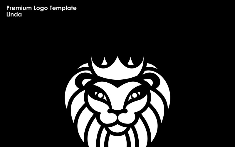 Download Шаблон логотипа "Lion Logo Template" / Lion Logo Template - Шаблон логотипа на тему графика animals club creative crest crown design emblem gold graphic great head hotel icon illustrator king leader lion logo luxurious luxury