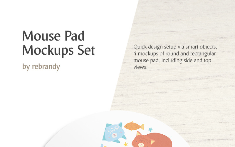 Download Мокап для продукта "Mouse Pad Set product mockup" / Mouse Pad Set product mockup - Мокап для продукта на тему графика mouse mockup computer mat mousepad click pad pc table branding control desk rug round rectangular device gaming rubber connection mokcup