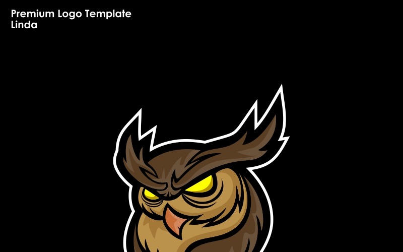 Download Шаблон логотипа "Owl Logo Template" / Owl Logo Template - Шаблон логотипа на тему графика abstract bird business company corporate creative design elegant emblem fashion fly flying freedom jewellery jewelry logo logotype luxury owl power