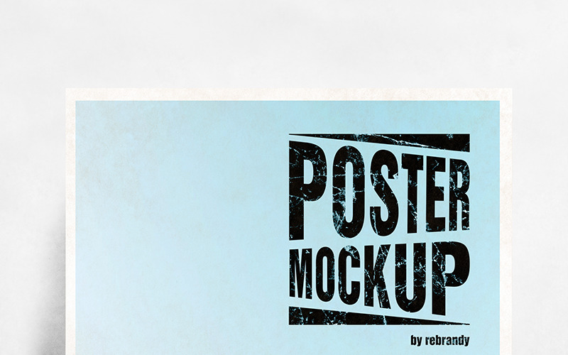 Download Мокап для продукта "Poster product mockup" / Poster product mockup - Мокап для продукта на тему графика poster mockup a3 paper hand brochure wall person canvas sheet placard man design picture art theater leaflet booklet affiche mokcup