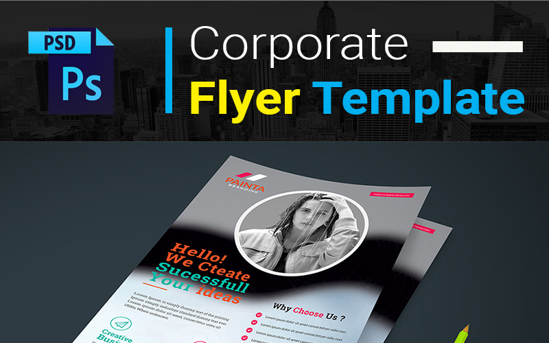 Download Фирменный стиль "Your Ideas Flyer - Corporate Identity Template" / Your Ideas Flyer - Corporate Identity Template - Фирменный стиль на тему графика ad agency builder bundle business clean coaching company concept consulting corporate creative design digital flyer flyers marketing modern multipurpose office