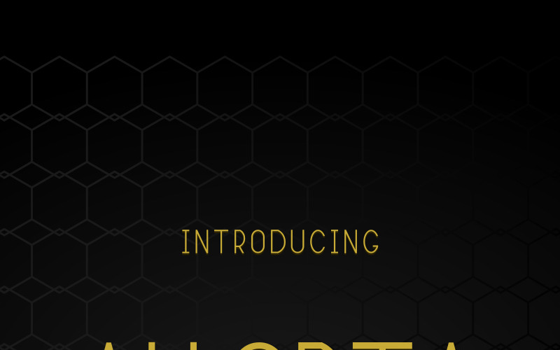 Allorta Sans Serif stilfull typsnitt