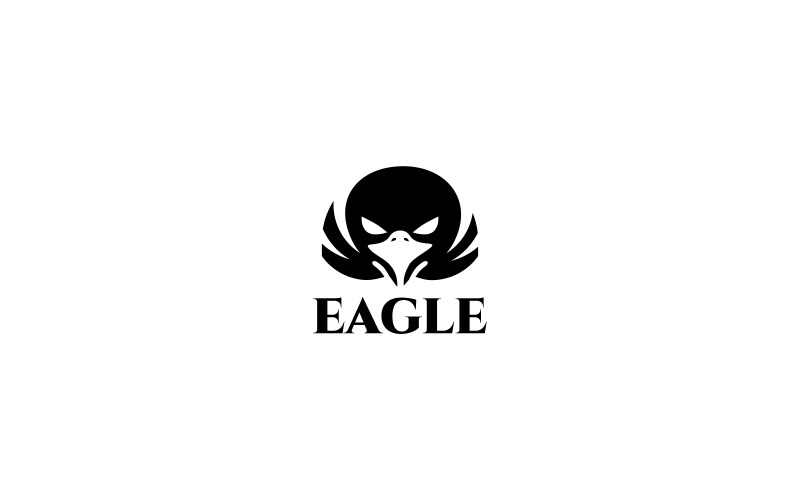 Download Шаблон логотипа "Eagle Logo Template" / Eagle Logo Template - Шаблон логотипа на тему графика ability action america animal bird car command control determination dominance eagle logo focus guardian leader leadership phoenix predator protection race