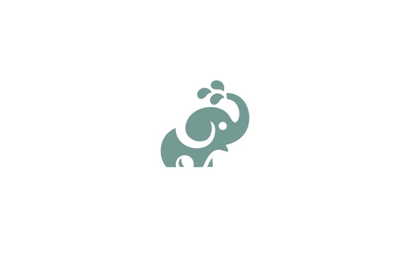 Download Шаблон логотипа "Elephant Logo Template" / Elephant Logo Template - Шаблон логотипа на тему графика animal animals elephant icon identity logo mark minimal minimalist visual,brand,branding,corporate,elephant,logo,identity,logotype,mimal,minimal,minimalist,visual,animals,best,company,creativ