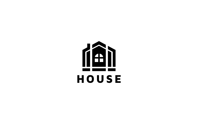 Download Шаблон логотипа "Home Logo Template" / Home Logo Template - Шаблон логотипа на тему графика black blue building business clean company corporate design home house logo maintenance modern white,architect,architectural,architecture,build,builder,building,cabin,construction,house,eco,h