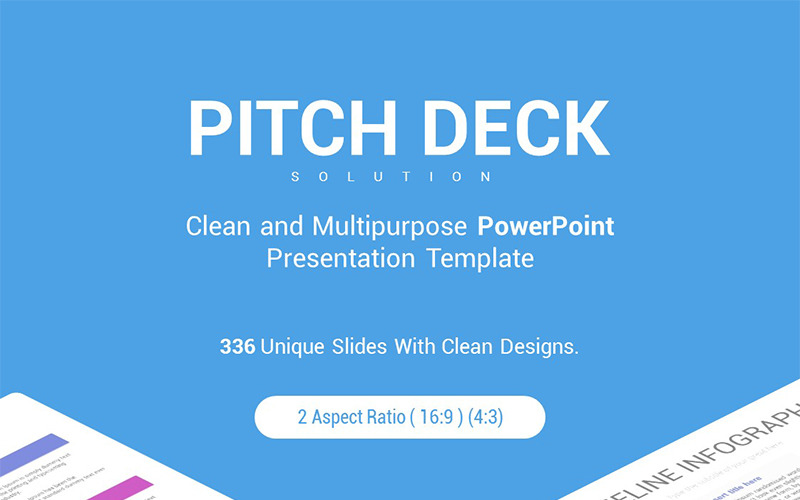 Pitch Deck Solution Презентація Шаблон PowerPoint