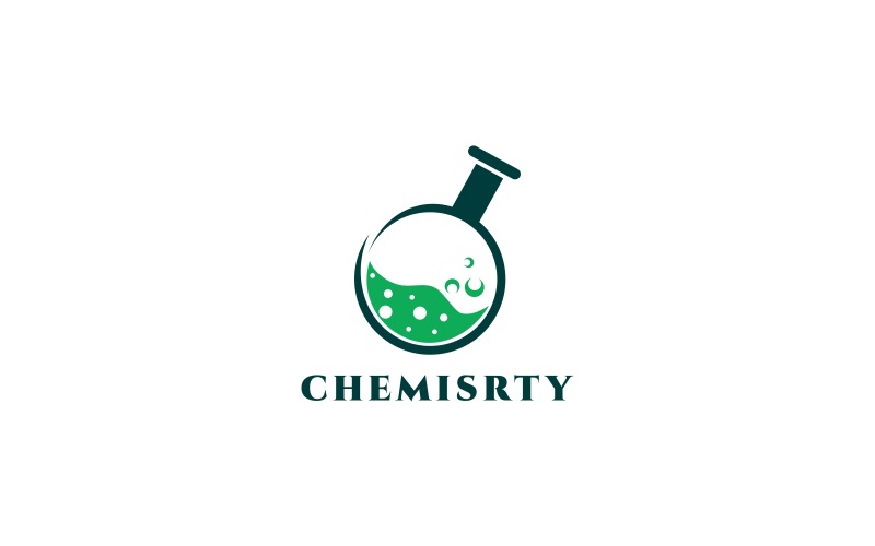 Plantilla de logotipo Chemisrty