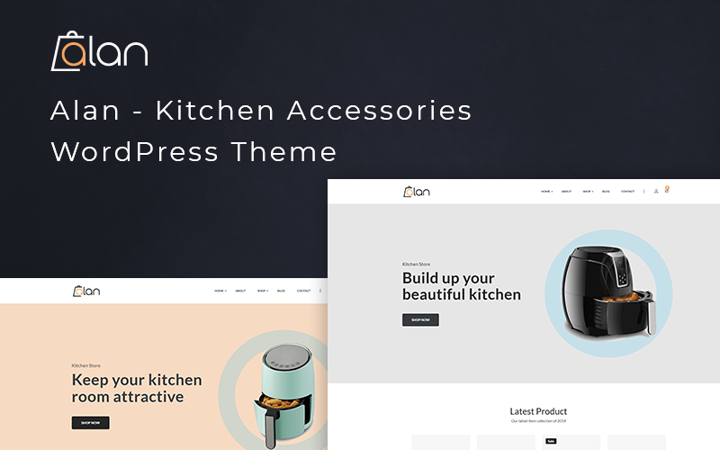 Alan - Tema WooCommerce per accessori da cucina