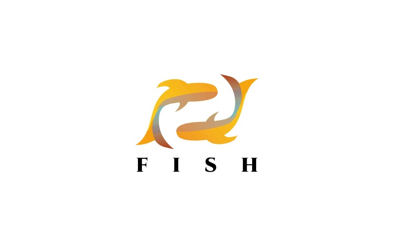 Fish Logo Template #77683 - TemplateMonster