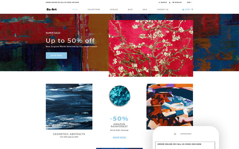 Art Shopify Themes Best 37 Artist & Artwork Shopify Website Templates