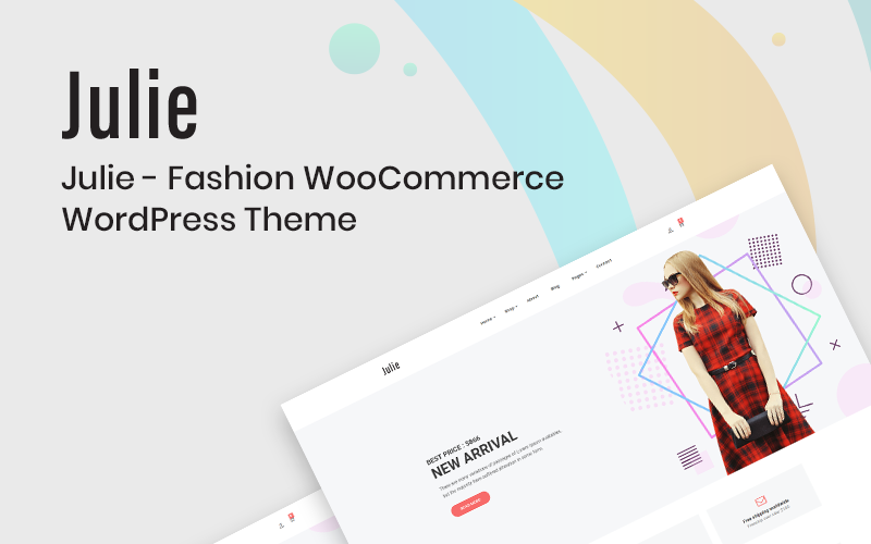 Julie - Moda WooCommerce Teması