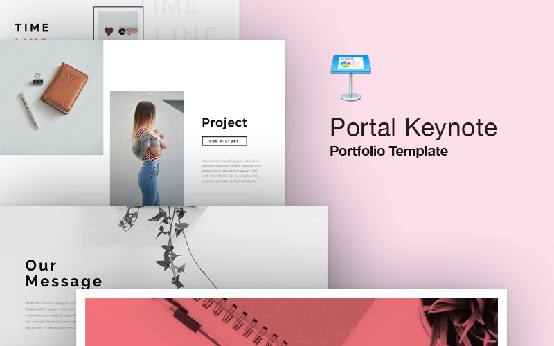 Portal - - Keynote-sjabloon