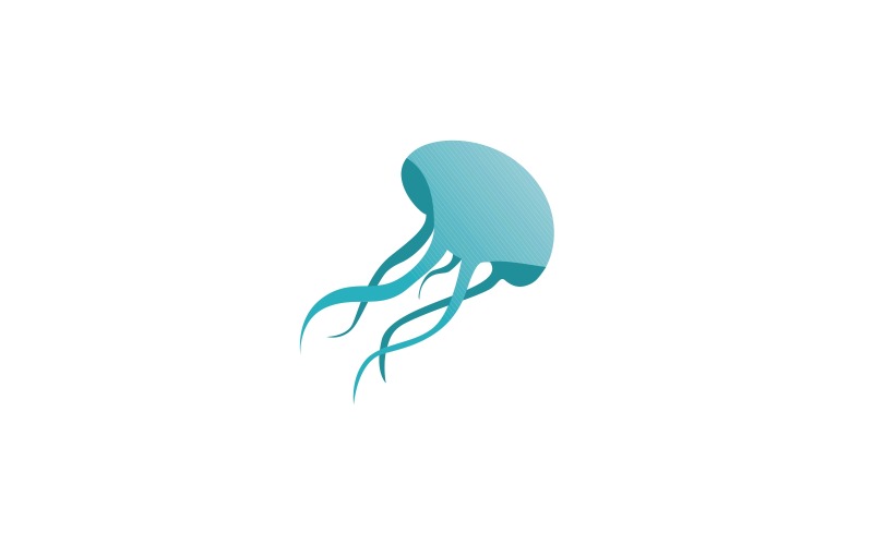 Szablon Logo meduzy