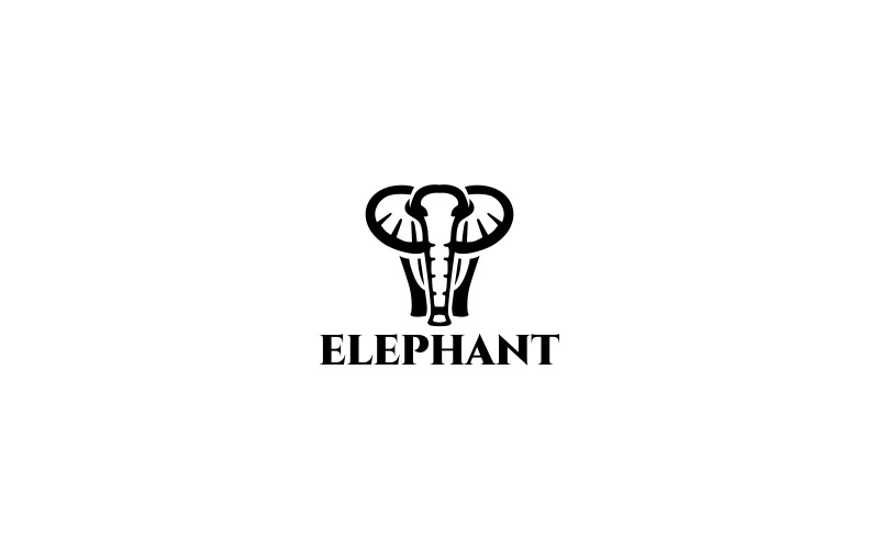 Download Шаблон логотипа "Elephant Logo Template" / Elephant Logo Template - Шаблон логотипа на тему графика brand,branding,corporate,elephant,logo,identity,logotype,mimal,minimal,minimalist,visual