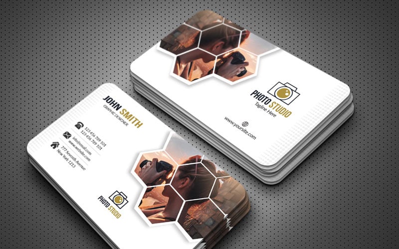 Photography Business Card - Corporate Identity Template