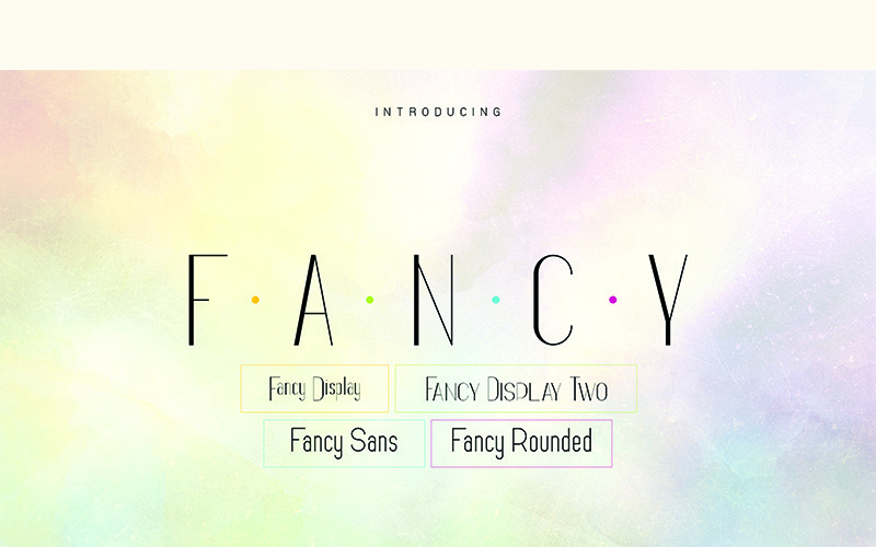 Ausgefallene Schriftart