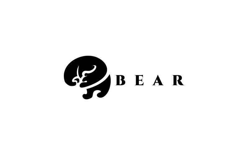 Download Шаблон логотипа "Bear Logo Template" / Bear Logo Template - Шаблон логотипа на тему графика animals app bank bear logo brand branding business colorful company finance game invest investment investments minimal minimalist new year organization,animals,app,bank,bear,logo,brand,brandi