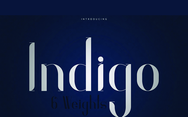 Download Шрифт "Indigo Font" / Indigo Font - Шрифт на тему графика display branding fontfamily typeface font print handmade custom poster creative