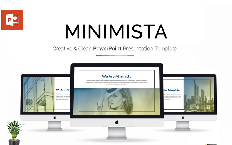 Modello PowerPoint Minimista