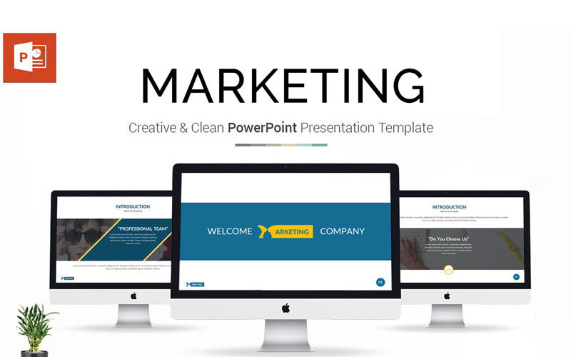 Modelo de marketing do PowerPoint
