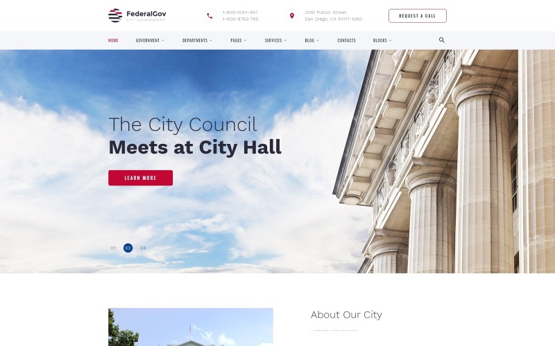 используйте классический html шаблон сайта