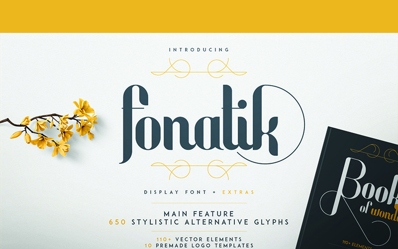 Download Шрифт "Fonatik Font" / Fonatik Font - Шрифт на тему графика display branding fontfamily typeface font print handmade custom poster creative