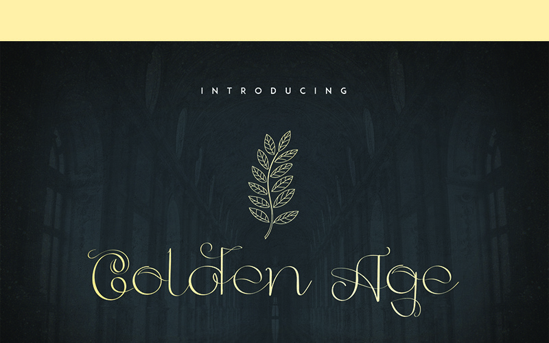 Download Шрифт "Golden Age Font" / Golden Age Font - Шрифт на тему графика display branding fontfamily typeface font print handmade custom poster creative