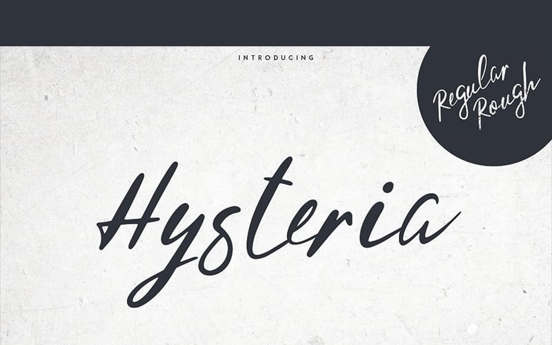 Hysteria-lettertype