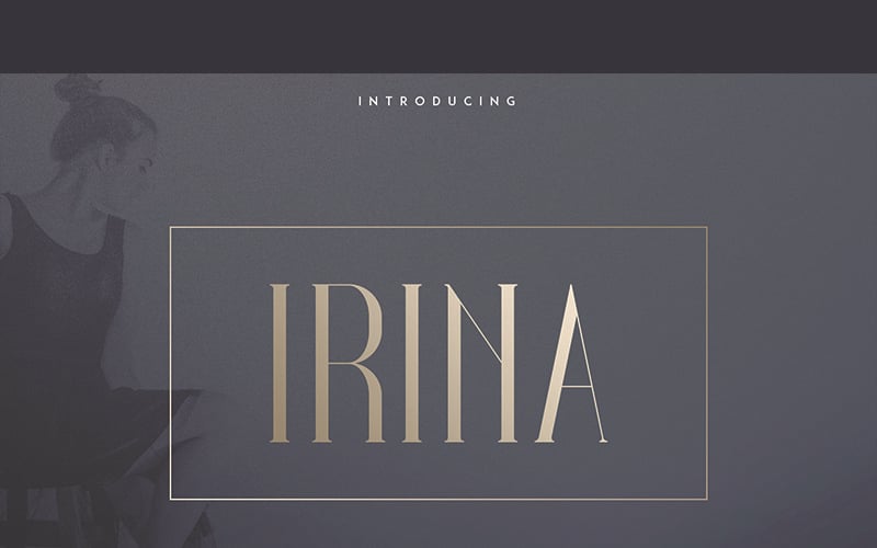 Irina Lettertype