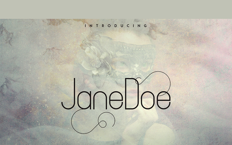 Jane Doe字体